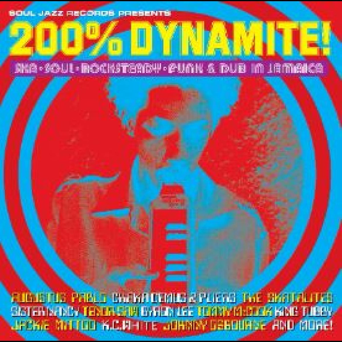 V/A - Soul Jazz Records Presents: 200% Dynamite! Ska, Soul, Rocksteady, Funk & Dub in Jamaica 2xLP