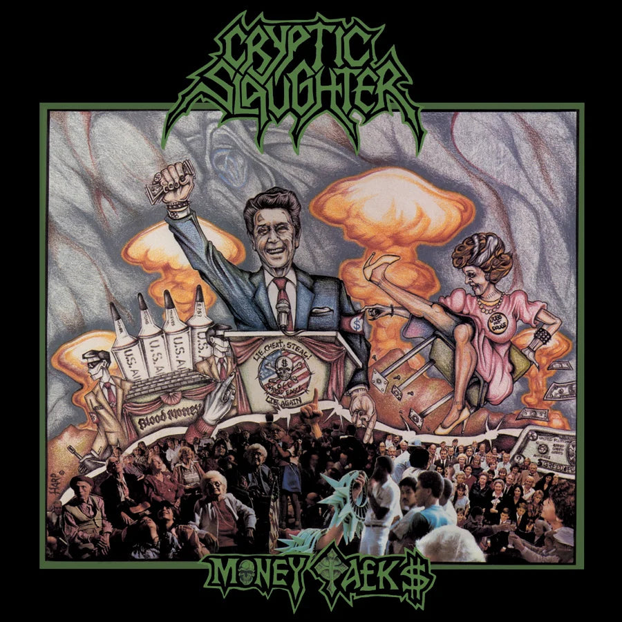 Cryptic Slaughter - Money Talks LP