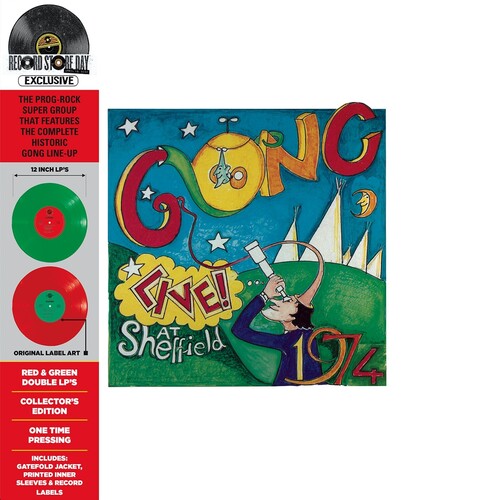 Gong – Live! At Sheffield 1974 2xLP