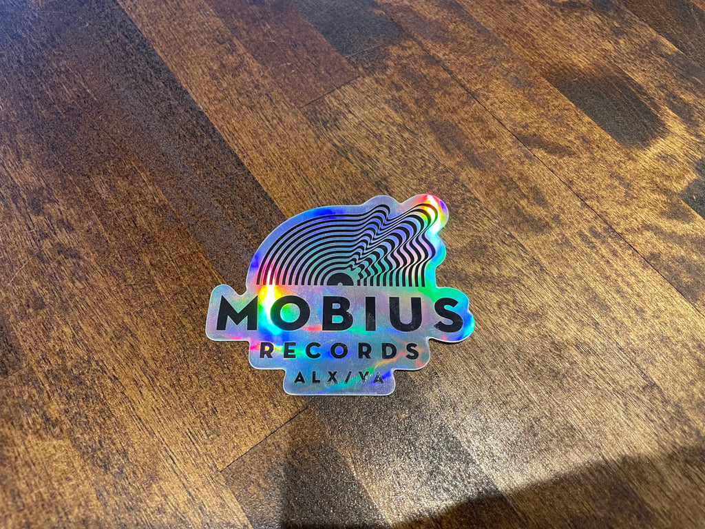 Mobius "Happy Trails" Holographic Sticker