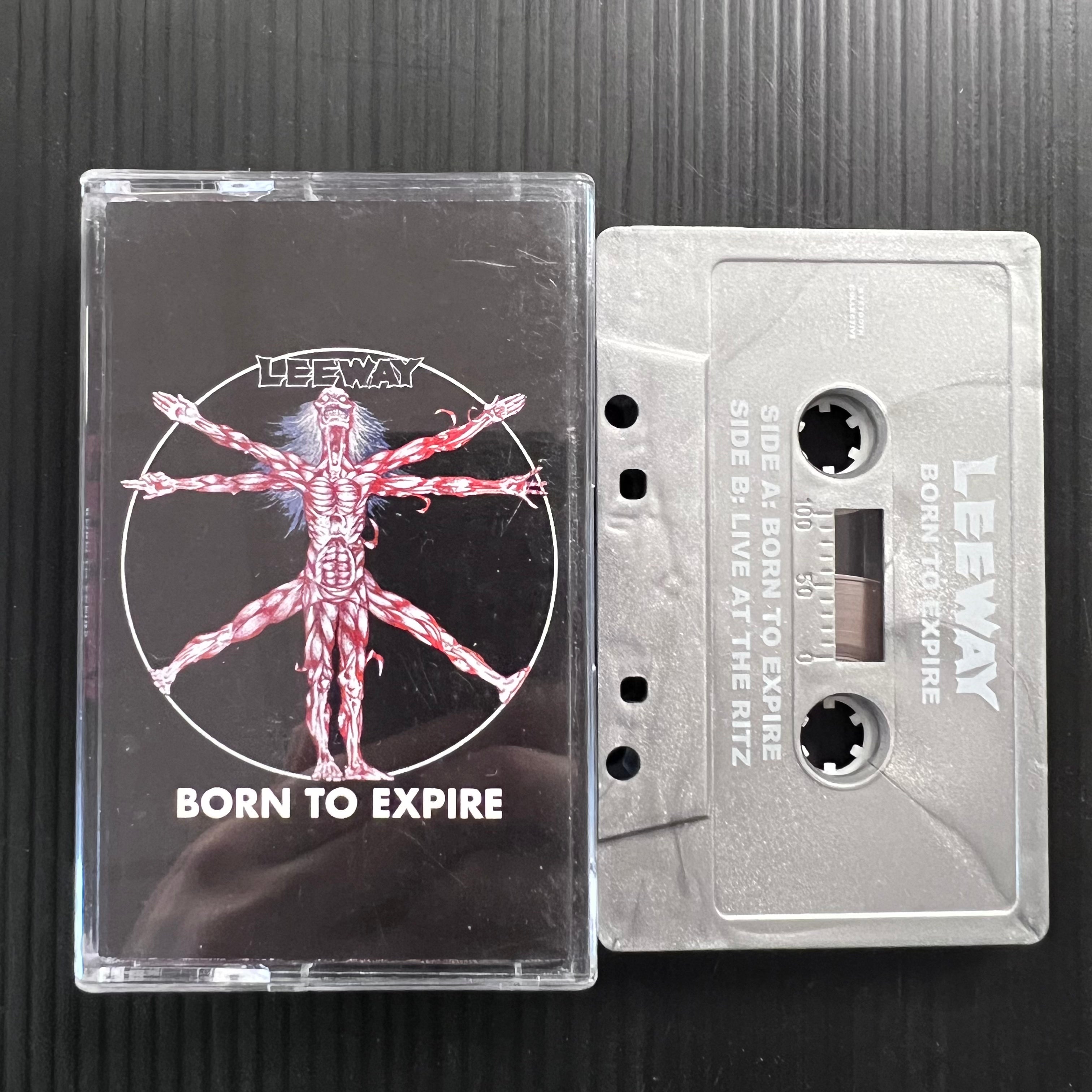 Leeway - Born To Expire Tape (2015 Eyetooth / Silver Shell Ltd. 50) [USED]