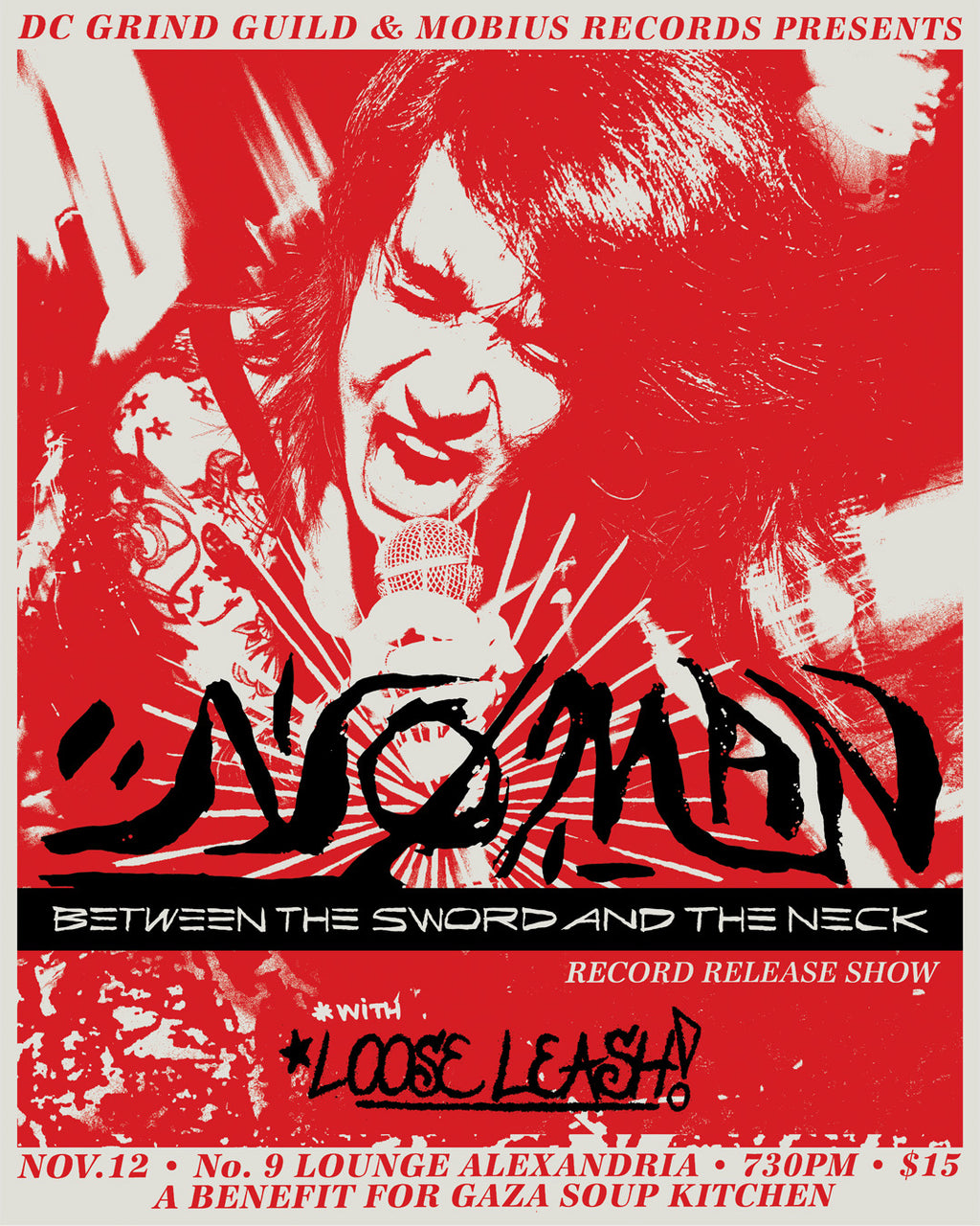 NØ MAN Record Release Show Ticket & Release Show LP Package