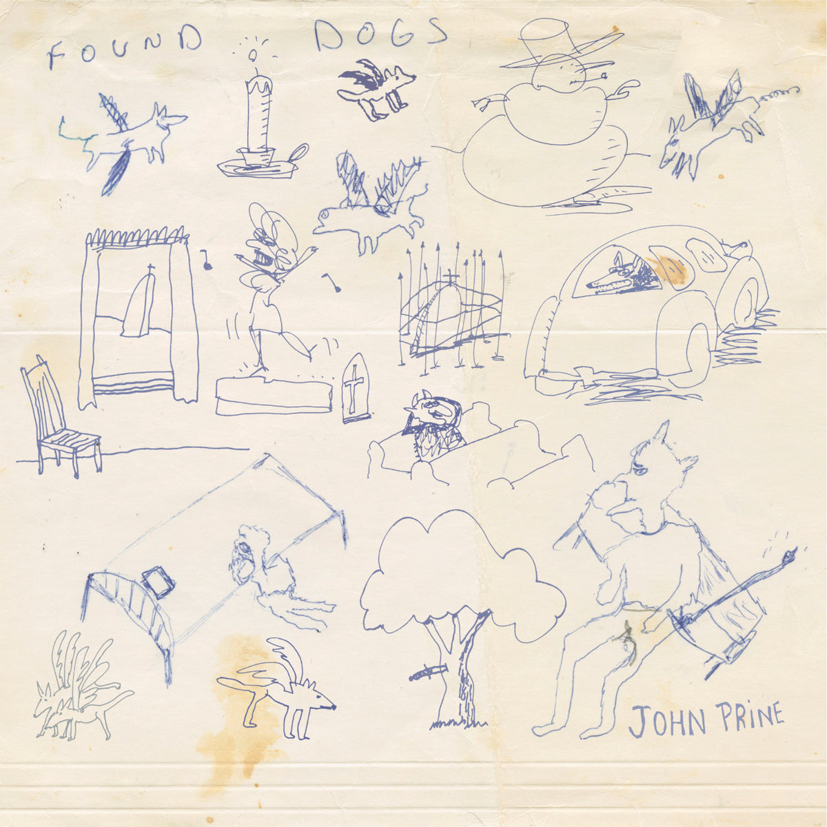 John Prine - Found Dogs LP