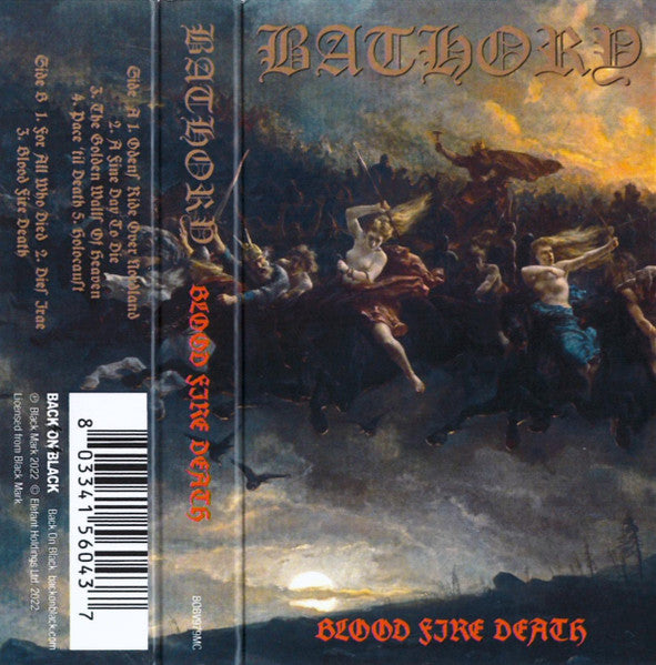 Bathory - Blood Fire Death Tape
