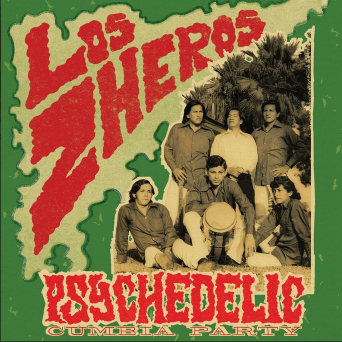 Los Zheros - Psychedelic Cumbia Party LP