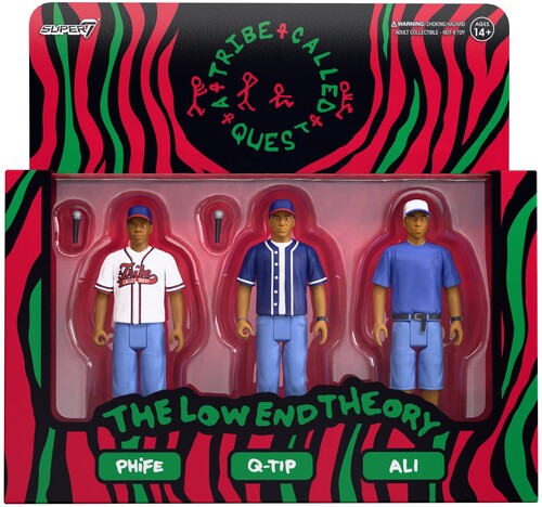 A Tribe Called Quest "The Low End Theory" Super 7 ReAction Figures