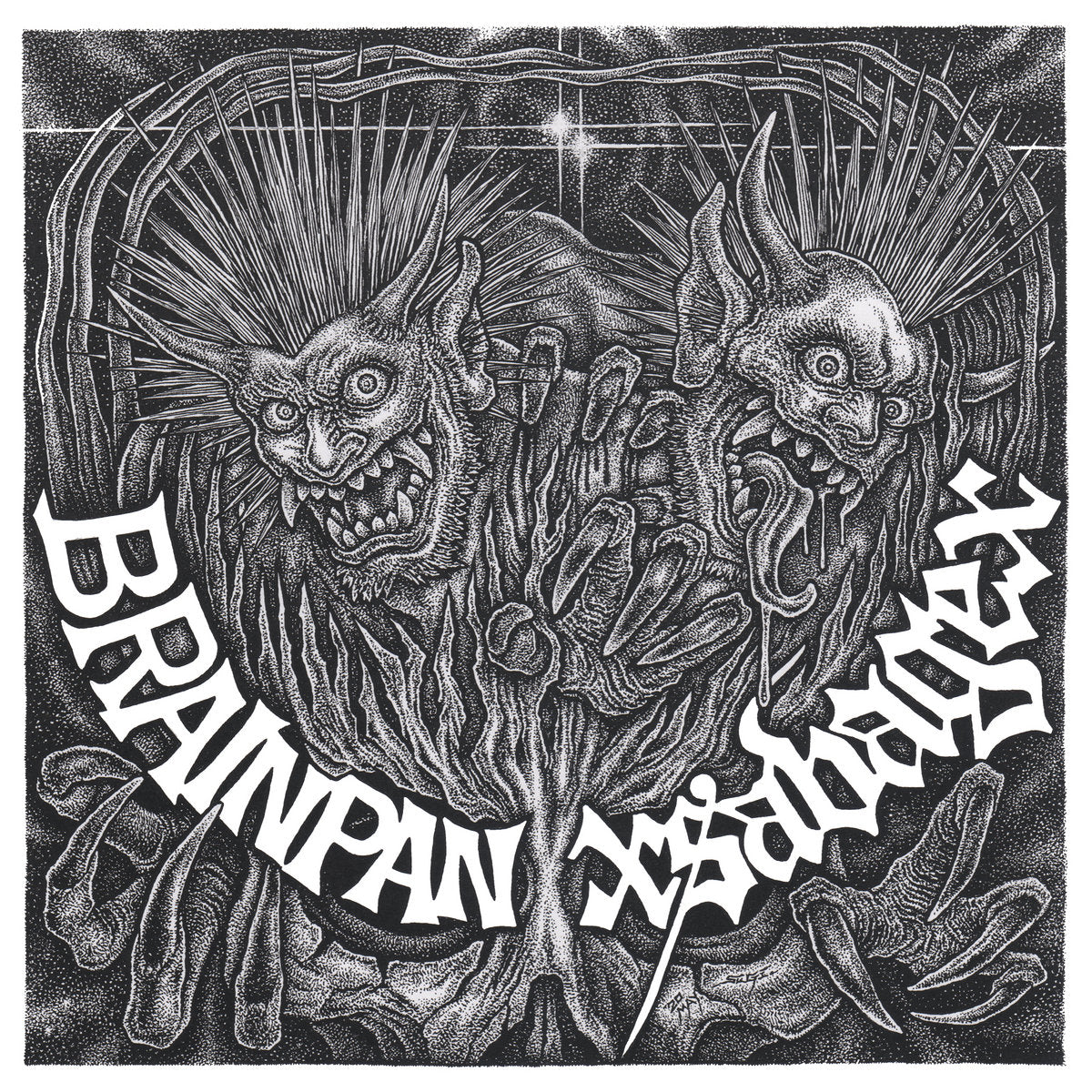 Brainpan / xsavagex - Split CD