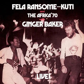 Fela Kuti - Fela Live With Ginger Baker LP