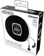Jensen CD-60R-BT Portable CD Player w/ Bluetooth & FM Radio