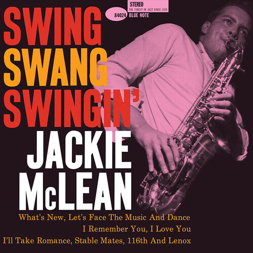 Jackie McLean - Swing, Swang, Swingin' LP