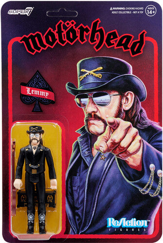 Motörhead / Lemmy "Modern Cowboy" Super7 ReAction Figure