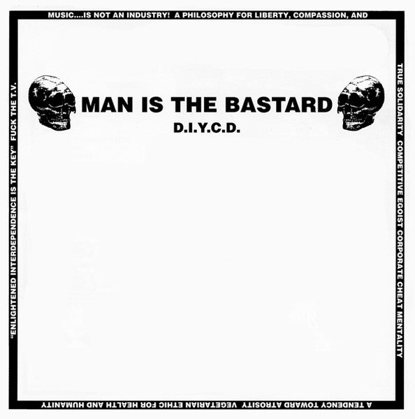 Man Is the Bastard - D.I.Y. CD