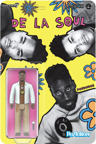 De La Soul / Kelvin Posdnuos Mercer "Me, Myself & I" Super7 ReAction Figure