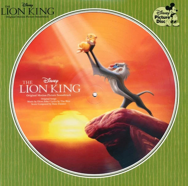 The Lion King (Original Motion Picture Soundtrack) (Picture Disc) LP