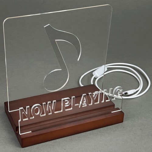 Snap-n-Store Illuminated "Now Playing" Record Stand