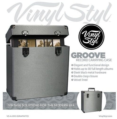Vinyl Styl Groove LP Record Carrying Case