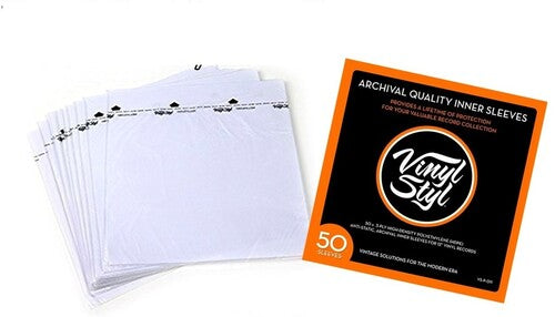 Vinyl Styl 12" Archival Inner Record Sleeves (50 Count)